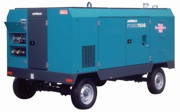 Дизельный компрессор Denyo PDSG-750S